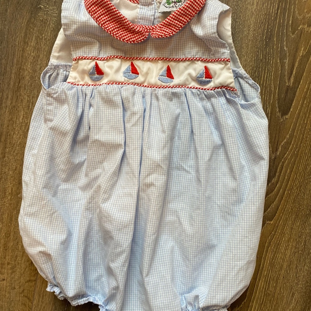 Baby girl sailboat bubble
